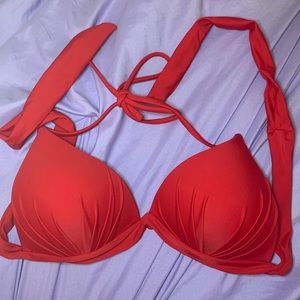 Red Push Up Bathing Suit